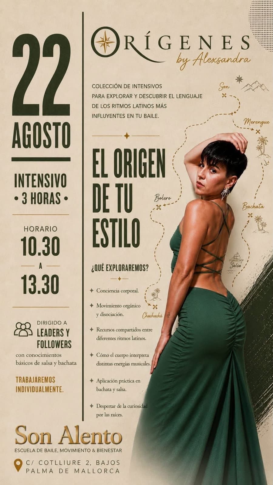 Cartel de Orígenes by Alexsandra — el origen de tu estilo